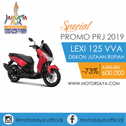 Promo PRJ Yamaha Lexi 125 VVA Motorsaya