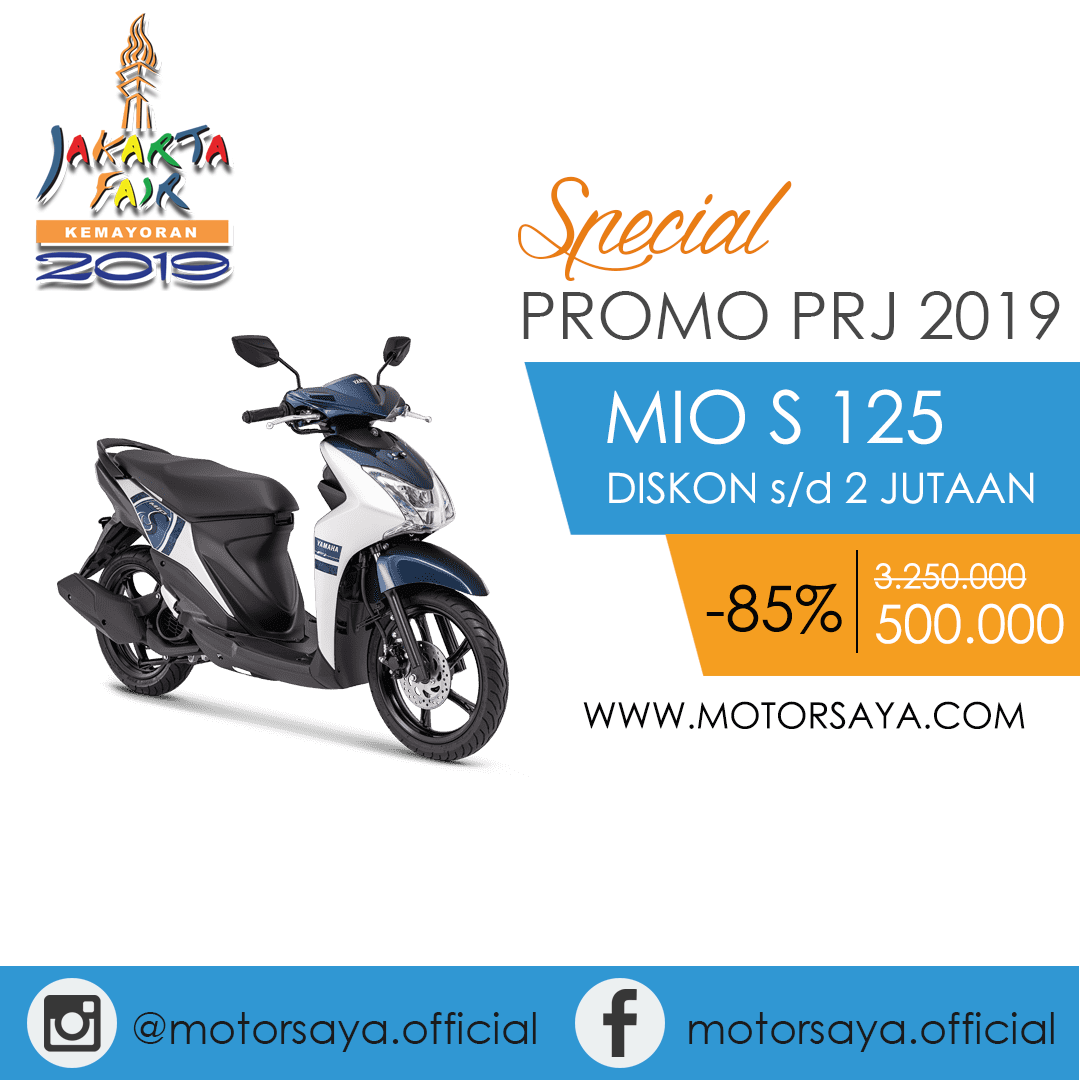 Promo PRJ 2019 Kredit  Motor  Yamaha DP  500  Ribu  Diskon 2 
