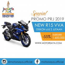Promo PRJ Yamaha R15 Motorsaya
