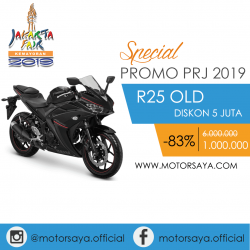 Promo PRJ Yamaha R25 OLd Motorsaya