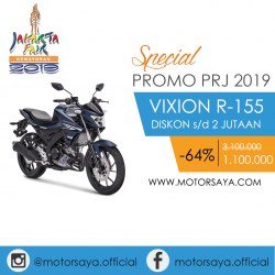 Promo PRJ Yamaha Vixion R-155 Motorsaya
