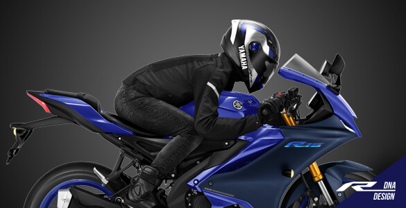 Sporty Riding Position with Aerodynamic Design